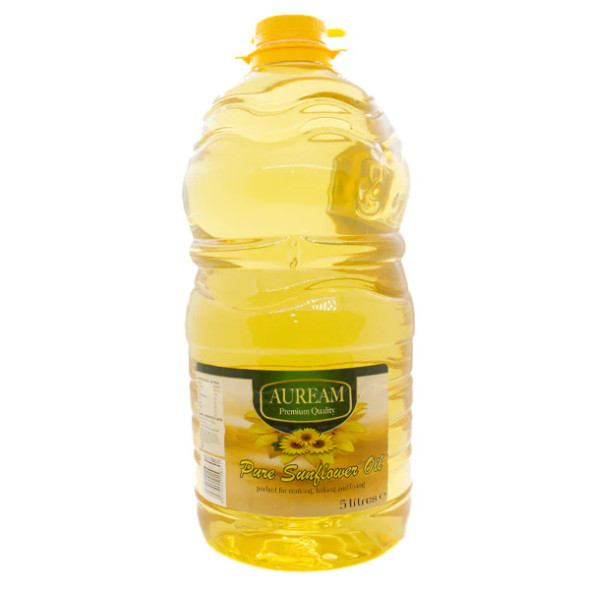 AUREAM SUNFIOUER OIL 5L زيت دوار الشمس 