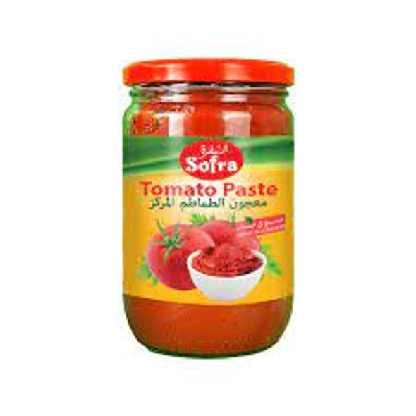 SOFRA TOMATO PASTE 660G السفرة معجون الطماطم المركز 