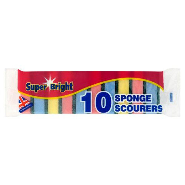 SUPER BRIHT 10SPONE SCOURERS  كشافات فائقة السطوع مكونة من 10 قطع