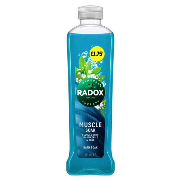 RADOX MUSCLE SOAK BATH 500ML  حمام رادوكس للعضلات 