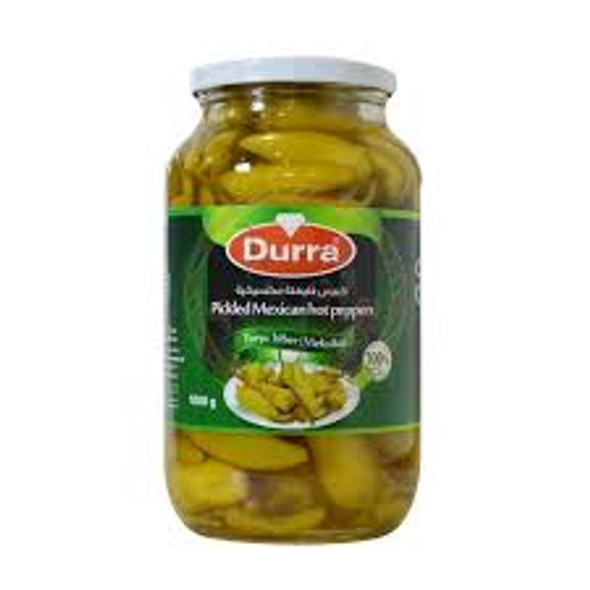 DURRA PICKLED MEXICAN HOT PEPPERS 1000G