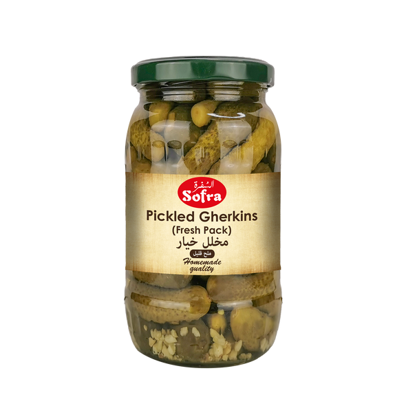 SOFRA BABY  PICKLED GHERKINS 980G سفرة خيار مخلل صغير