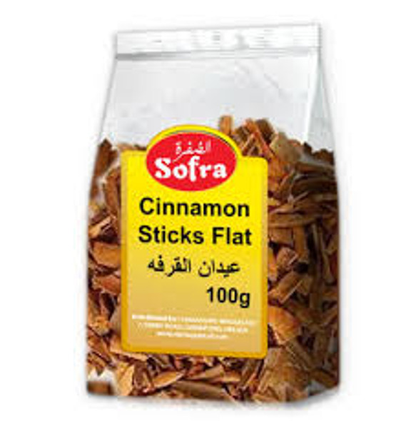 SOFRA CINNAMON STICKS FLAT 100G السفرة عيدان القرفه 