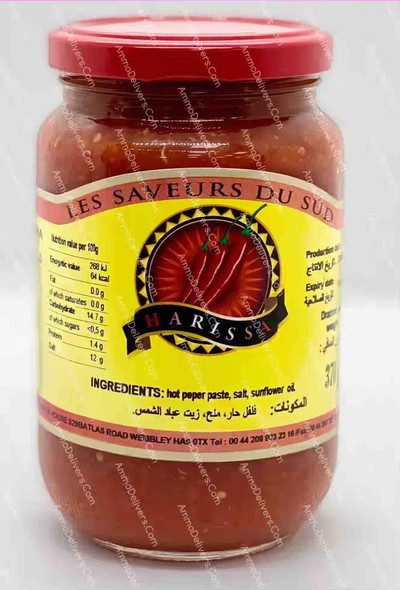 BLED MOROCCAN HARISSA JARS 370G - البلاد هريسة مغربية