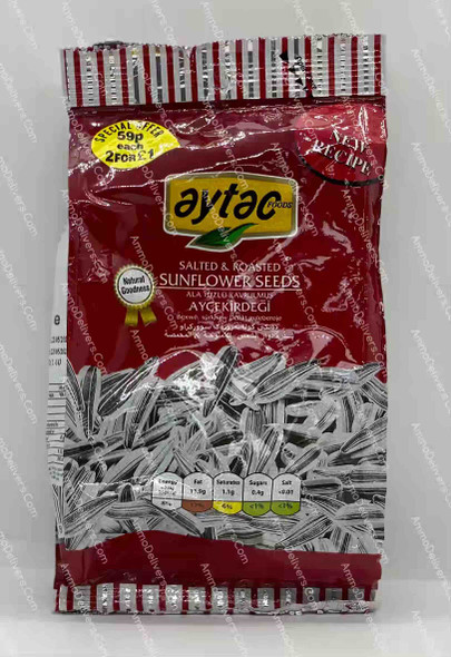 AYTAC SUNFLOWER SEEDS R&S 70G - ايتاك بذر دوار الشمس الابيض محمص ومملح