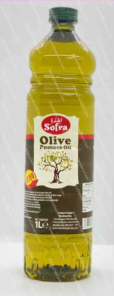 SOFRA OLIVE POMACE OIL 1L - الصُفرة زيت زيتون مكرر