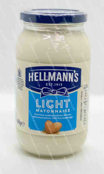 HELLMANN'S LIGHT MAYONNAISE 400G - هيل مانز مايونيز لايت