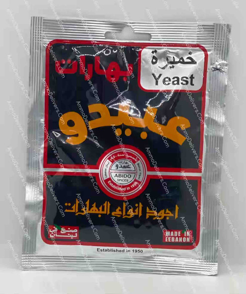 ABIDO YEAST 50G - بهارات عبيدو خميرة