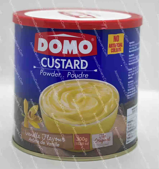 DOMO CUSTARD POWDER VANILLA FLAVOUR 300G - دومو كاسترد بالفنيلا