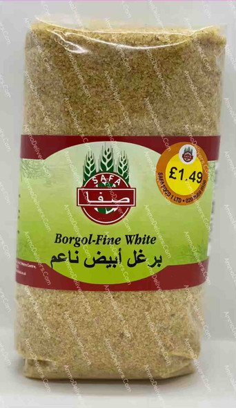 SAFA WHITE BULGUR FINE 900G - صفا برغل أبيض ناعم