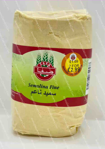 SAFA SEMOLINA FINE 900G - صفا سميد ناعم