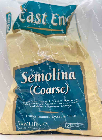 EAST END SEMOLINA COARSE 5KG - ايست ايند سميد متوسط