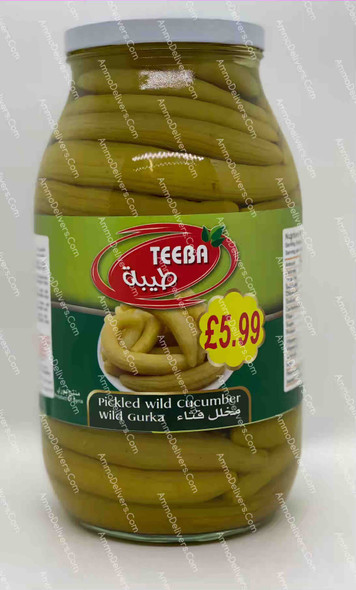 TEEBA WILD CUCUMBER PICKLED 2.9KG - طيبة مخلل القثاء