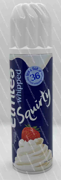 ELMLEA WHIPPED SQUIRTY 36% LESS FAT 250G - المليا كريم شانتي بخاخ