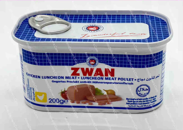 ZWAN LUNCHEON WITH CHICKEN MEAT 200G - زوان لحم لانشون دجاج