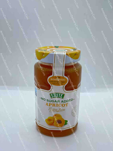 STUTE APRICOT EXTRA JAM (NO SUGAR) 430G - ستوت مربى المشمش (بدون سكر)