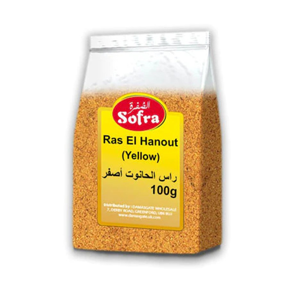 SOFRA YELLOW RAS EL HANOUT 100G - الصًفرة رأس الحانوت أصفر