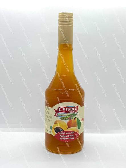 CHTOURA APRICOT SYRUP 600ML - حقول شتورة شراب قمر الدين