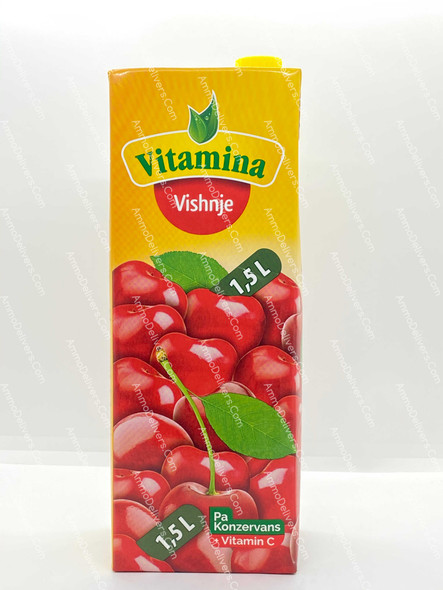 VITAMINA SOUR CHERRY 1.5L - فيتامينا عصير كرز حامض