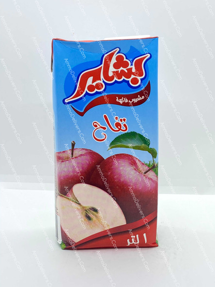 BASHAYER APPLE DRINK 1L - بشاير عصير تفاح