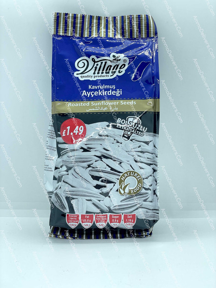 VILLAGE ROASTED SUNFLOWER SEEDS (EXTRA SALTED) 300G - فيليج بذر دوار الشمس ملح زيادة