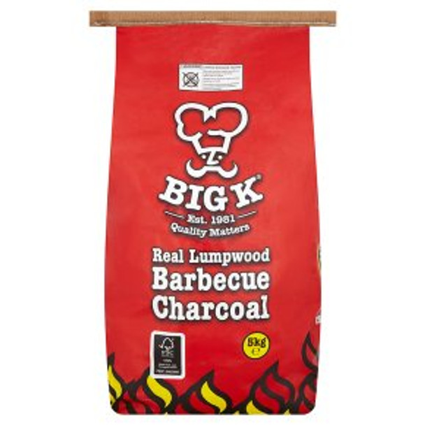 BIG K BARBECUE CHARCOAL 3KG