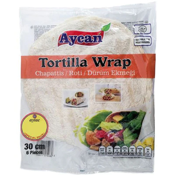 AYCAN TORTILLA 30CM 6PCS   أيكان تورتيلا