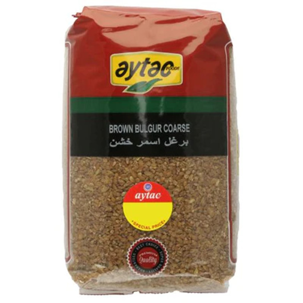 AYTAC BROWN BURGUL COARSE 1KG  أيتك بني برغل خشن