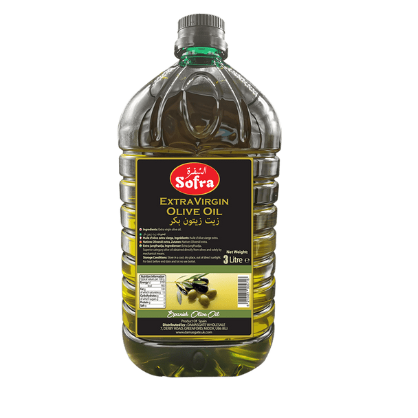 SOFA EXTRA VIRGIN OLIVE OIL 3L  السفره زيت زيتون بكر