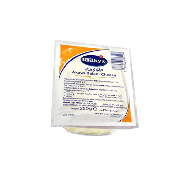 MILKYS AKAWI BALADI CHEESE 250g ميلكيز جبن عكاوي بلدي