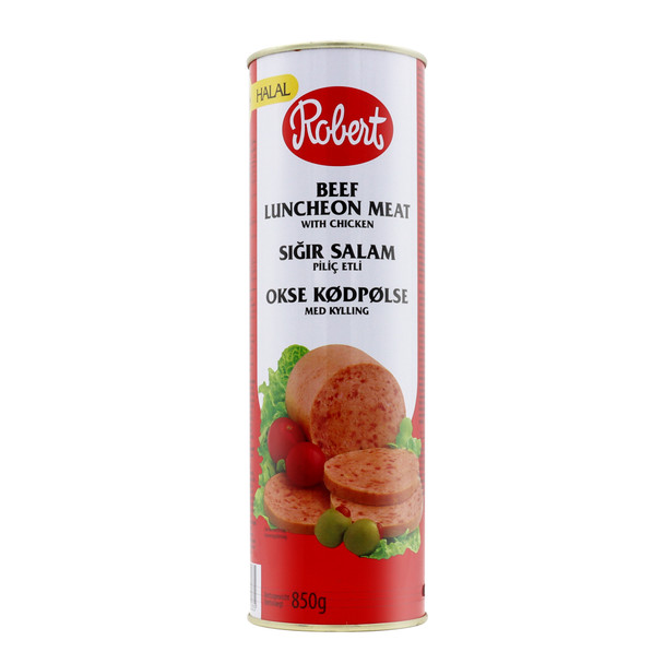 ROBERT BEEF LUNCHEON CHICKEN 850g - روبرت لانشون لحم بقري مع دجاج