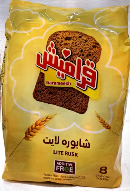 GARAMEESH LITE RUSK  375g  قراميش شابورة لايت 