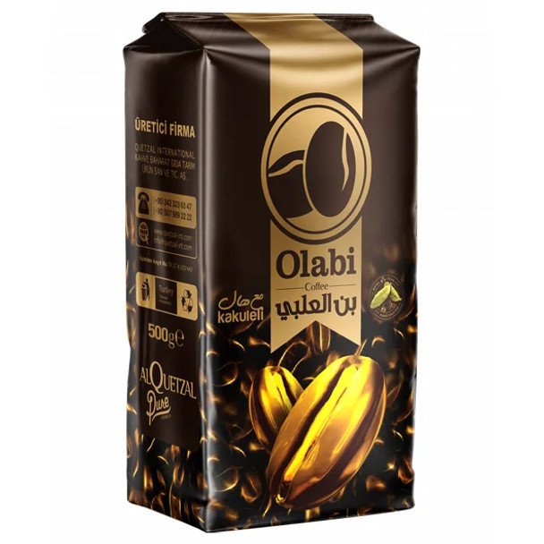 OLABI COFFEE WITH CARDAMOM 500g  بن العلبي مع هال 