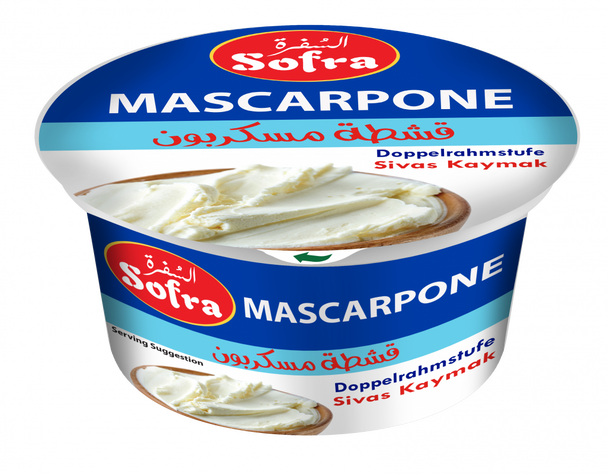 SOFRA MASCARPONE CHEESE 200G - قشطة ماسكربون