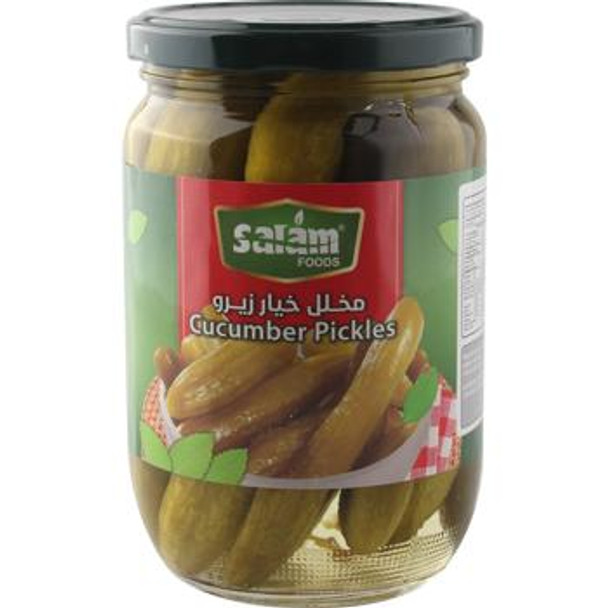 SALAM PICKLES CUCUMBER WITH SPICES 650G   مخلل خيار بالتوابل