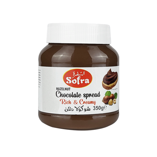 SOFRA HAZELNUT CHOCOLATE SPREAD 350G شوكلاته دهن