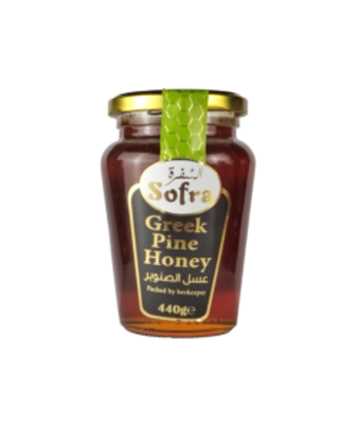 SOFRA GREEK PINE HONEY 440G عسل الصنوبر