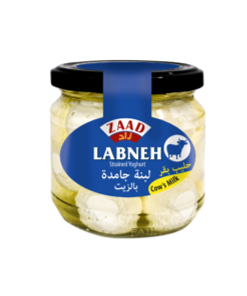 ZAAD LABNEH COW'S MILK 225G  زاد لبنة جامدة بالزيت حليب بقر