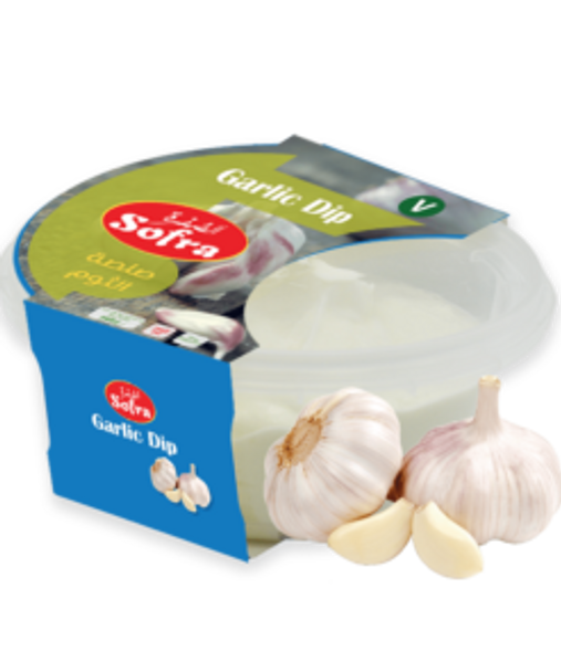 SOFRA GARLIC DIP 200G    السفرة صلصة الثوم