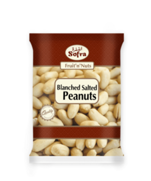Sofra Peanuts Blanched Salted 180g فول سوداني سفرة مسلوق ومملح