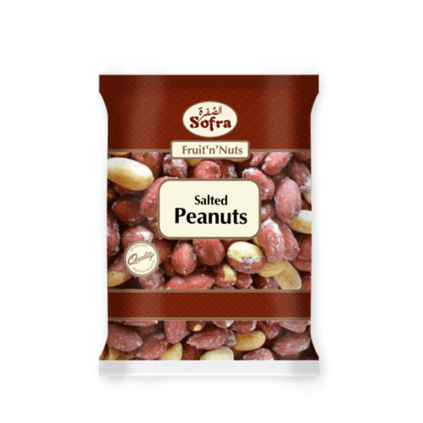 Sofra Peanuts Salted & Roasted 180g. سفرة فول سوداني مملح ومحمص