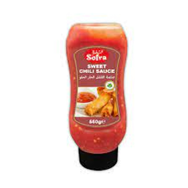 SOFRA SWEET CHILI SAUCE 550G. صلصة سفرة بالفلفل الحلو