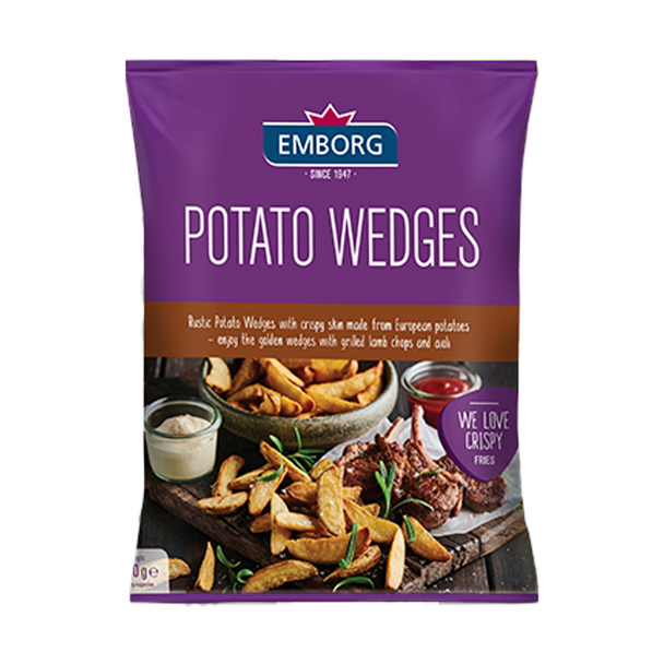 Emborg Potato Wedges 750g. ايمبورج بطاطس ويدجز 750 جرام.