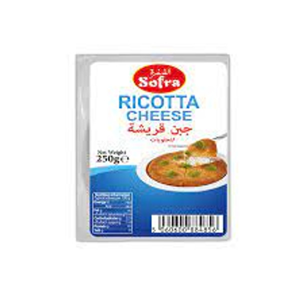 SOFRA RICOTTA CHEESE 250G   السفرة جبن قريشة للحلويات 