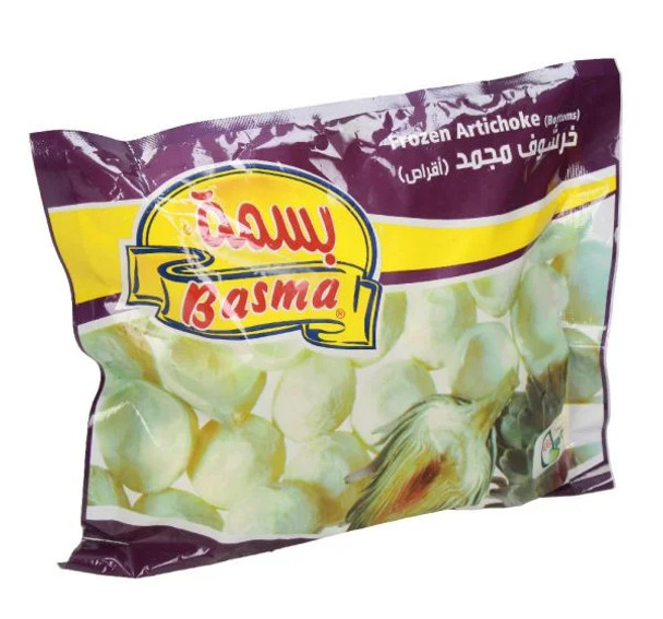 BASMA FROZEN ARTICHOKE BOTTOMS 400G بسمة خرشوف مجمد اقراص