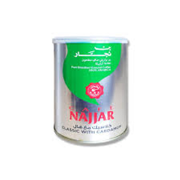 NAJJAR CAFE CLASSIC WITH CARDAMOM  350G  قهوة بن نجار كلاسيك مع هال 