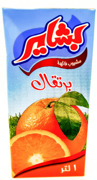 BASHAYER ORANGE 1L  بشائر برتقال