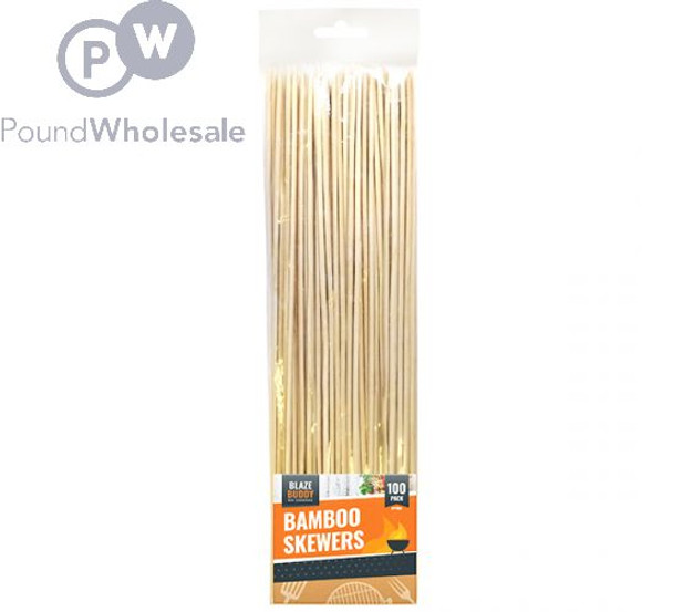 BAMBOO SKEWERS 100 PACK