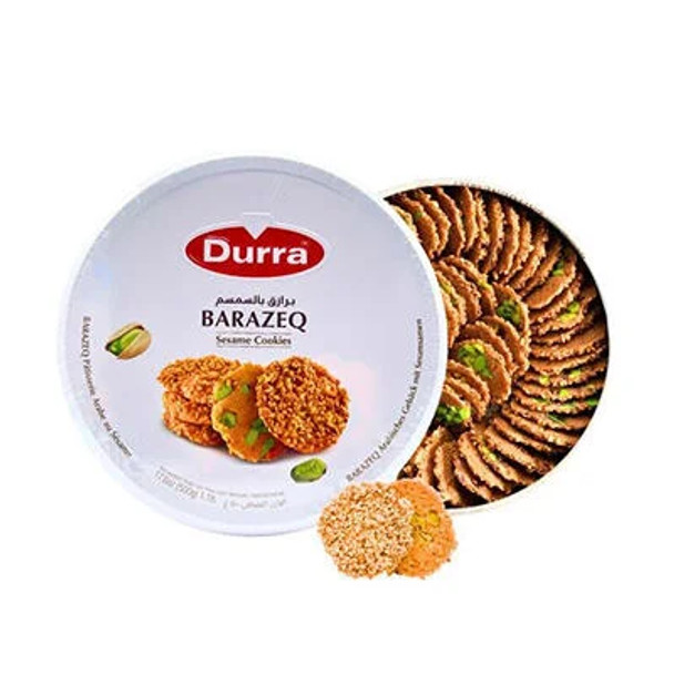 DURRA BARAZAQ SESAME COOKIES 500G بسكويت درة برازق بالسمسم 500 جرام