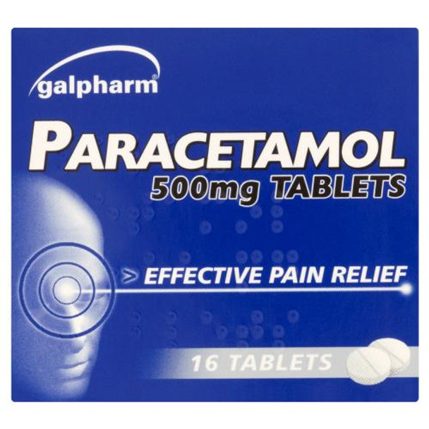 GALPHAM PARACETAMOL 500MG